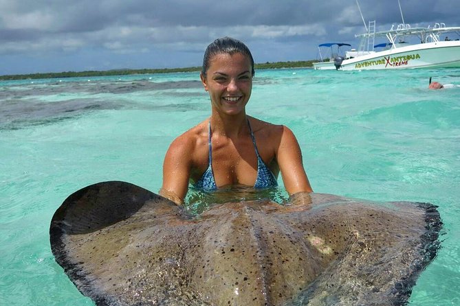 Adventure Antigua - The Xtreme Circumnavigation - Green Island lunch and the Nelson’s Dockyard talk, from the boat