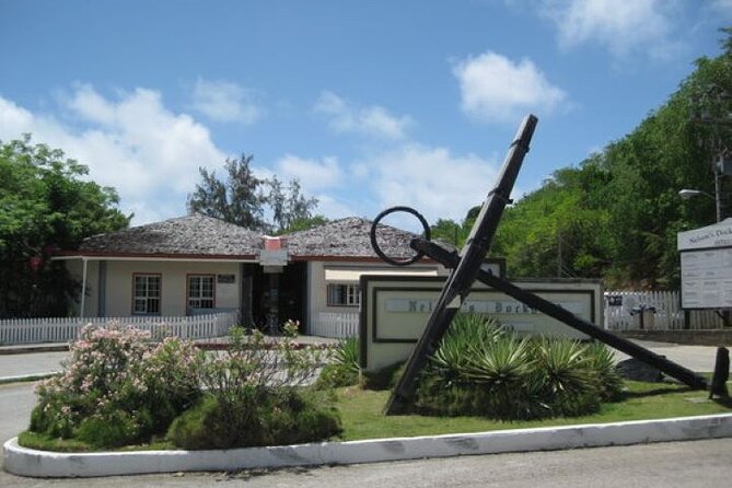 Antigua Round Island Tour - English Harbour by way of landmarks like Copper and Sailmaker’s Loft