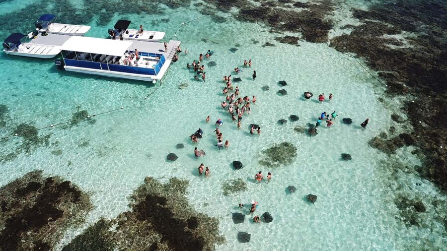 Antigua: Stingray City Experience with Round-Trip Transfer - Photo stop, showers, and the end of the adventure