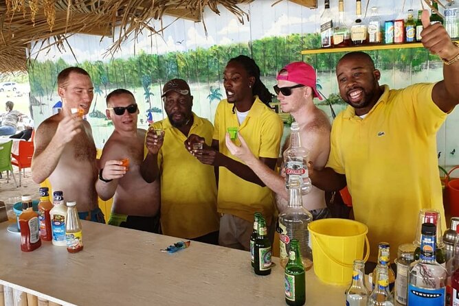 Cultural and Historical Home Tour in The Antiguan Experience - Beach lunch: the payoff, with a few practical quirks