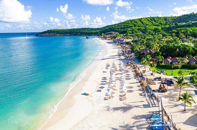 Famous Red Phone Booth Beach (Dickenson Bay) and Fort Bay Beach - What You Really Get for $44.90: Value That Adds Up in the Sun