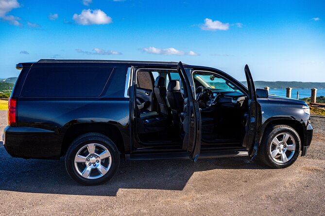 Luxury Airport transfer from or to Antigua Airport - What you actually get inside the SUV or van, beyond the word luxury