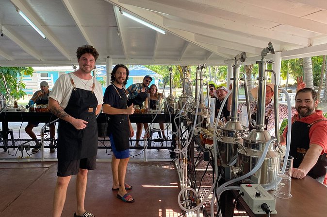 Rum Making Masterclass Galleon Beach Antigua for 1 Person - Bottling your rum and the label you take home