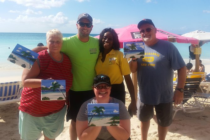 Sip & Paint Antigua - Getting to Ffryes Beach: scenic drive, welcome drink, and snacks that keep you comfortable