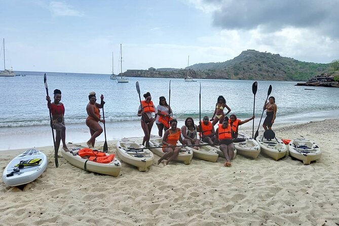 Snorkeling, Kayaking and Paddle Board Activity in Antigua - Kayaking the lagoon route: Galleon Beach to Nelson’s Dockyard