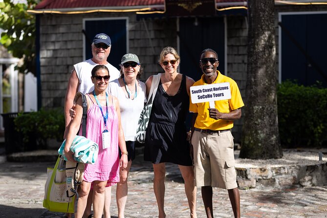 SoCoHo Jeep Safari - Historical Sites - Lunch - Beach - Cricket Stadium Stop: Sir Vivian Richards at the Center of the Story