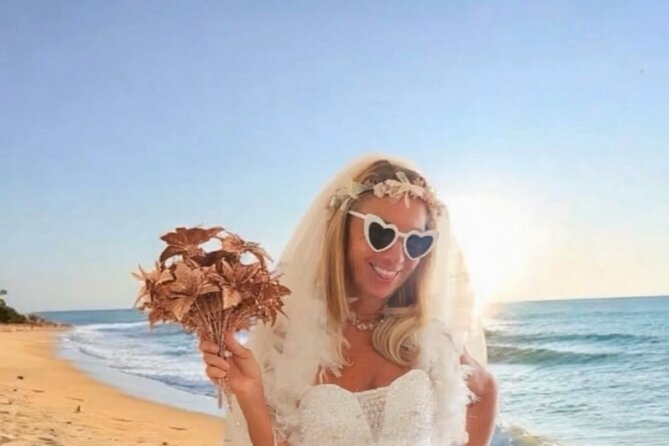 The Ultimate PRETEND Wedding Experience - Starting at Dr. Sunshine, Then Getting Shuttled to the Beach